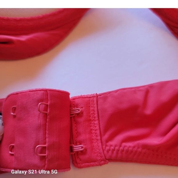 Victorias Secret T-Shirt Push-Up Full Coverage Adjustable Strap Bra Red Size 36C - Picture 12 of 12